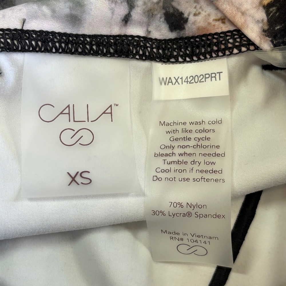 CALIA Inspire High Rise 7/8 Legging Womens XS Marble Print Gym Yoga Workout NWT - Picture 8 of 8